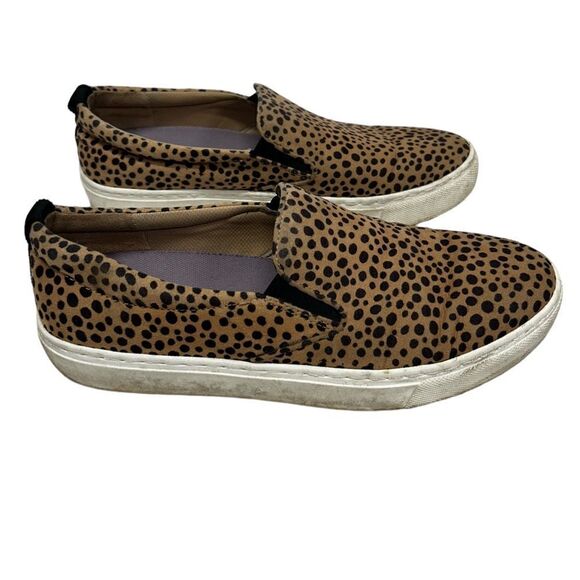 Dr. Scholl’s Be Free Energy Technology Leopard Print Slip on Sneaker Cheetah - Picture 1 of 11
